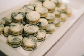 Marbled French Macarons