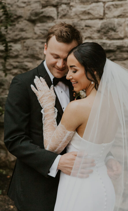 Carley and Turner's Modern Yet Timeless Wedding Day Portraits