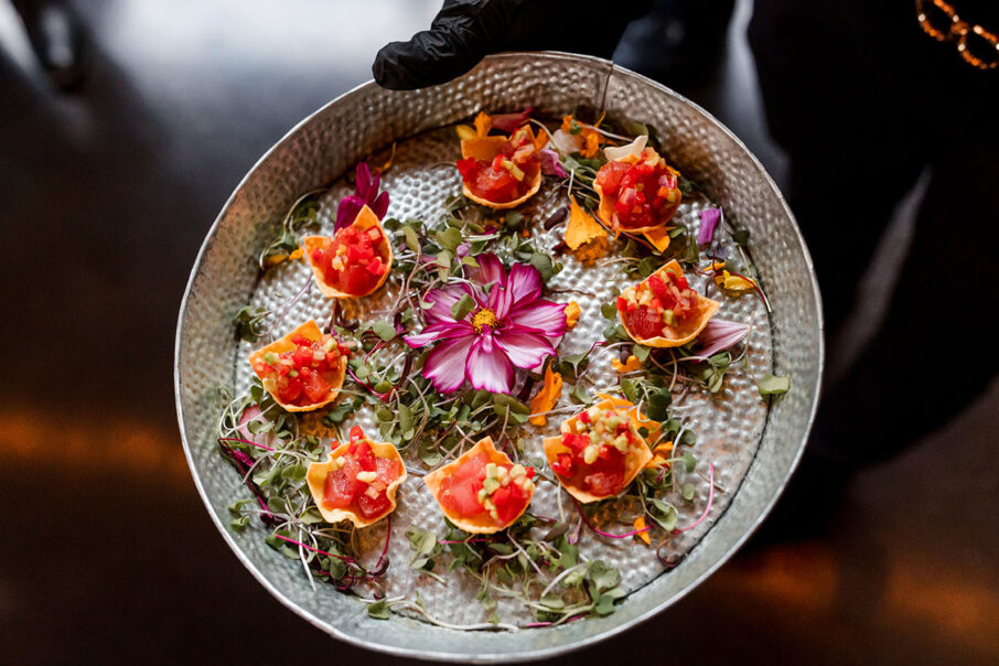 pretty passed hors d'oeuvres